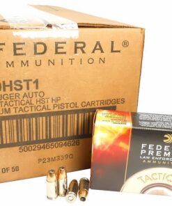 9mm 9x19 Ammo 124gr HST JHP Federal Premium (P9HST1) 500 Rounds
