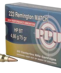 Prvi PPU 223 Rem Ammunition 500 rounds Brass casing
