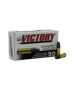 Victory 22 Long Rifle Ammunition 500 rounds Box230