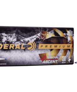 Federal Premium TERMINAL ASCENT 6.5 PRC 130 grain Terminal Ascent Centerfire Rifle Ammunition P65PRCTA1 Caliber 500 ROUNDS