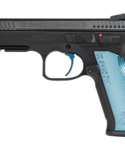 CZ-USA CZ Shadow 2 SA 9mm Luger 4.89" Barrel 17-Round Steel With Blue Grips quantity