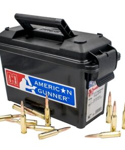 Hornady American Gunner 6.5 Creedmoor Ammo 140 Grain HP BT 200 Rounds In Ammo Can