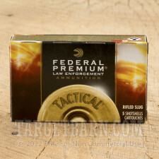 250 Rounds of 12ga Ammo by Federal - 1 ounce Rifled Slug