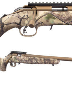 Ruger American Rifle 22" Barrel Bronze Cerakote Go Wild I-M Brush Camo