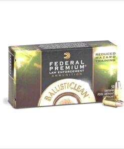 50 Rounds of 9mm Ammo by Federal LE BallistiClean - 100gr RHT Frangible