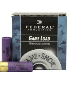 25 Rounds of 16ga 2-3/4" Ammo by Federal - 1 ounce #8 shot