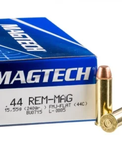 50 Rounds of .44 Mag Ammo by Magtech - 240gr FMJ FN