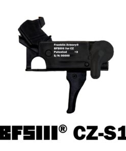 Franklin Armory BFSIII CZ-S1 Trigger Binary Firing System for CZ Scorpion, Straight 06-50026-BLK Color: Black, Trigger Shape: Straight,