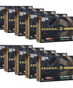 200 Rounds of .308 Win Ammo by Federal - 175gr HPBT