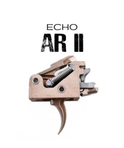 FosTech Outdoors Echo AR-II Drop-In Binary AR-15 Trigger 4150 Color: Stainless Steel, Finish: Metallic