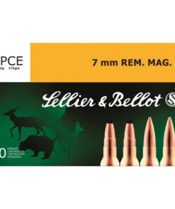 Sellier & Bellot, 7mm Remington Magnum, SPCE, 173 Grain, 500 Rounds