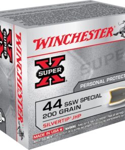 Winchester Super-X Ammunition 44 Special 200 Grain Silvertip Hollow Point 500 rounds