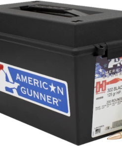 Hornady American Gunner Ammunition 300 AAC Blackout 125 Grain Hollow Point Boat Tail Ammo