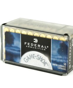 Federal Game-Shok Ammunition 22 Winchester Magnum Rimfire (WMR) 50 Grain Jacketed Hollow Point