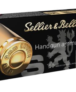 Sellier & Bellot Ammunition 9mm Luger 115 Grain Full Metal Jacket