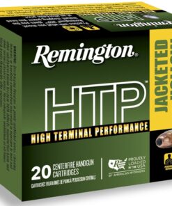 Remington High Terminal Performance (HTP) Ammunition 45 ACP 185 Grain Jacketed Hollow Point