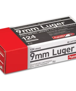 Aguila Ammunition 9mm Luger 124 Grain Full Metal Jacket