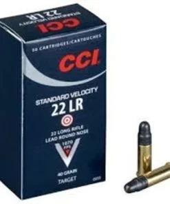 CCI 22LR Ammunition 0035 40 Grain 1070fps Standard Velocity Case of 5000 Rounds