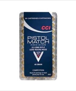 CCI 0051 22 LR Pistol Match BRICK Competition 500 rounds