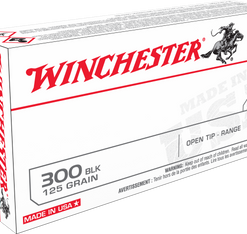 Winchester 300 AAC Blackout Ammunition Best Value USA300BLK 125 Grain Open Tip Case of 200 Rounds
