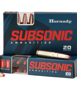 Hornady Subsonic Ammunition 300 AAC Blackout 190 Grain Sub-X FTX 500 rounds