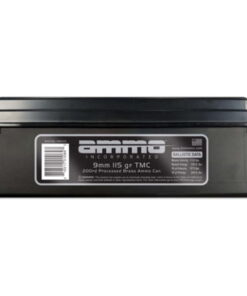 Ammo, Inc. Signature 9mm Luger 115 Grain Total Metal Jacket Brass Cased 500 rounds