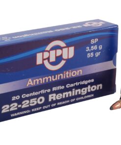 Prvi Partizan Ammunition 22-250 Remington 55 Grain Soft Point 500 rounds