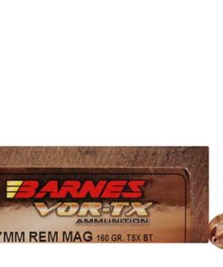 Barnes VOR-TX Ammunition 7mm Remington Magnum 160 Grain TSX Hollow Point Boat Tail Lead-Free 500 rounds
