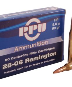 Prvi Partizan Ammunition 25-06 Remington 90 Grain Hollow Point 500 rounds