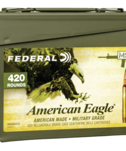 Federal American Eagle Ammunition 5.56x45mm NATO 62 Grain XM855 SS109 Penetrator Full Metal Jacket Boat Tail Ammo