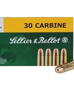 Sellier & Bellot Ammunition 30 Carbine 110 Grain Full Metal Jacket 500 rounds