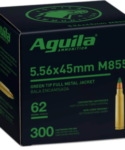 Aguila Ammunition 5.56x45mm NATO 62 Grain M855 SS109 Penetrator Full Metal Jacket