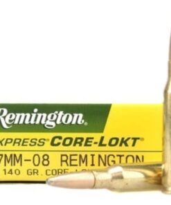 Remington Core-Lokt Ammunition 7mm-08 Remington 140 Grain Core-Lokt Pointed Soft Point 500 rounds