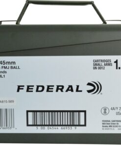 Federal Ammunition 5.56x45mm NATO 55 Grain XM193 Full Metal Jacket Boat Tail Ammo
