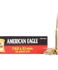 Federal American Eagle Ammunition 7.62x51mm NATO 168 Grain Open Tip Match 500 rounds