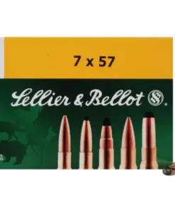 Sellier & Bellot Ammunition 7x57mm (7mm Mauser) 139 Grain Soft Point 500 round