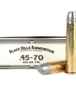 Black Hills Cowboy Action Ammunition 45-70 Government 405 Grain Lead Flat Nose 500 rounds