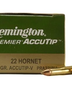Remington Premier Varmint Ammunition 22 Hornet 35 Grain AccuTip 500 round