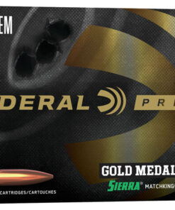 Federal Premium Gold Medal Ammunition 260 Remington 142 Grain Sierra MatchKing Hollow Point Boat Tail 500 rounds