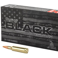 Hornady Black Ammunition 224 Valkyrie 75 Grain Hollow Point Boat Tail Box 500 rounds