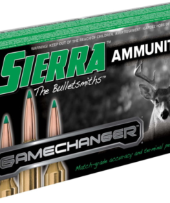 Sierra GameChanger 6mm Creedmoor 100 Grain, Sierra Tipped GameKing Brass Cased 500 rounds
