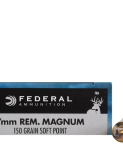 Federal Power-Shok Ammunition 7mm Remington Magnum 150 Grain Soft Point 500 rounds