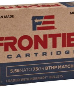 Hornady Frontier 5.56x45mm NATO 75 Grain Boat-Tail Hollow Point 500 rounds