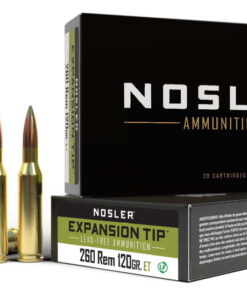 Nosler .260 Remington 120 Grain E-Tip Brass Cased 500 rounds