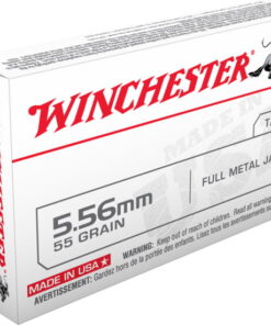 Winchester USA Ammunition 5.56x45mm NATO 55 Grain M193 Full Metal Jacket 1000 rounds