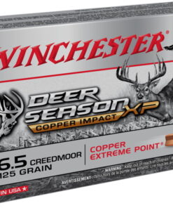 Winchester DEER SEASON XP-COPPER IMPACT 6.5 Creedmoor 125 grain Copper Extreme Point Polymer Tip 500 rounds