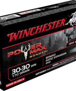 Winchester POWER MAX BONDED .30-30 Winchester 170 grain Bonded Rapid Expansion Protected Hollow Point 500 rounds