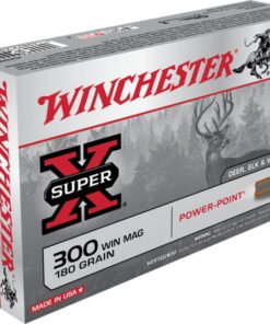 Winchester SUPER-X RIFLE .300 Winchester Magnum 180 grain Power-Point 500 rounds