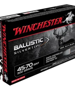 Winchester BALLISTIC SILVERTIP .45-70 Government 300 grain Fragmenting Polymer Tip 500 rounds