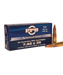 PPU, 7.62x39mm, PSP, 123 Grain, 60 Rounds